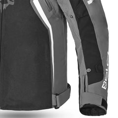 Bela Cordaniel Giacca moto - Nera/Grigio scuro 