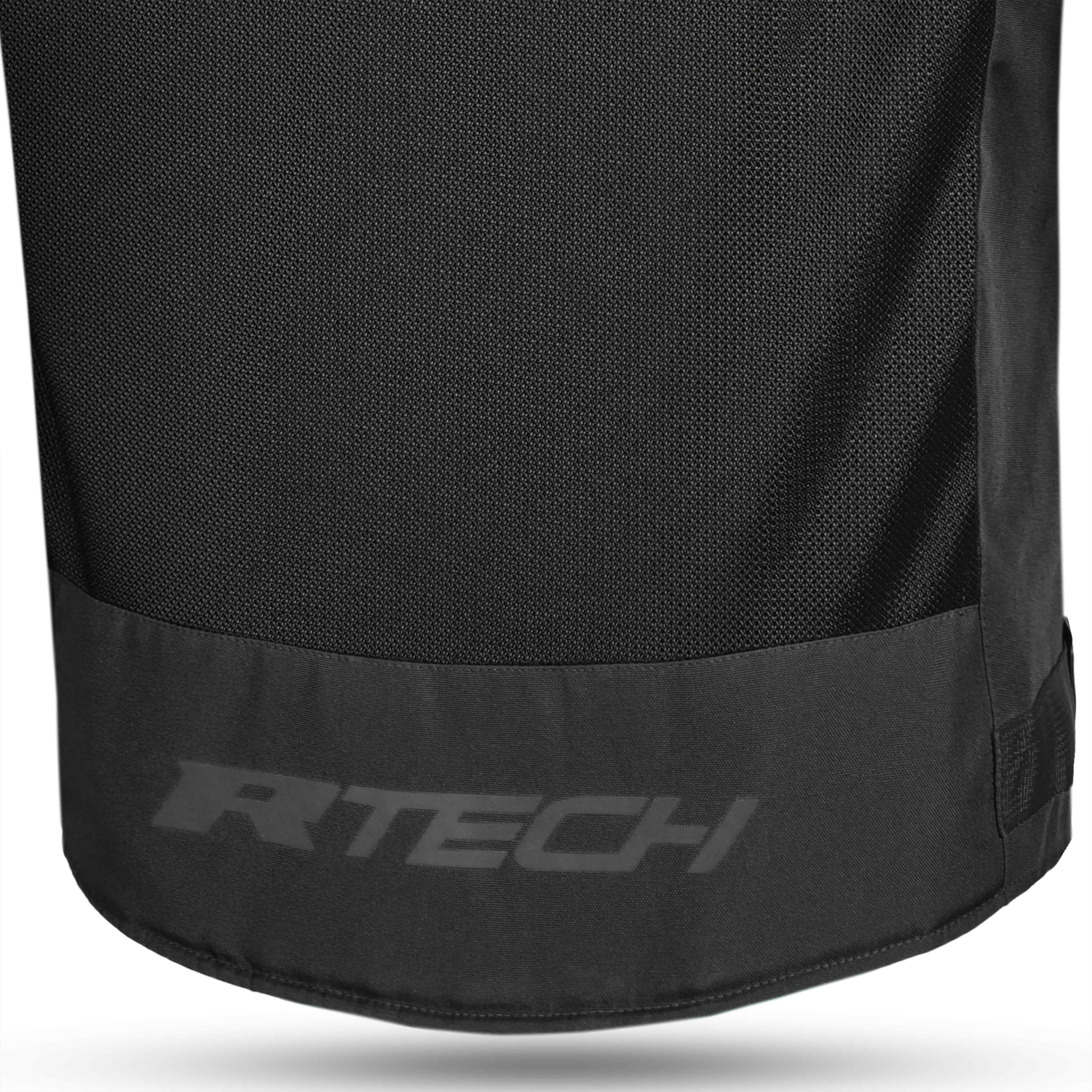 R-TECH Spiral Giacca Da Moto Nera Gialla 