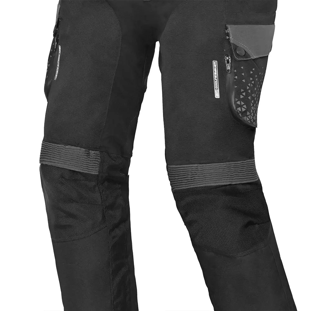 BELA CROSSROAD EXTREME WP PANTALONI UOMO MOTO TESSUTO NERO ANTRACITE 