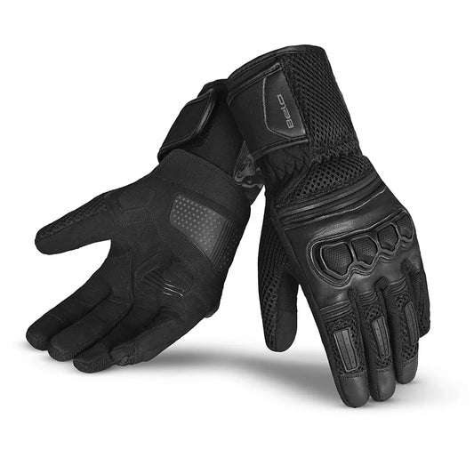 Bela Twix Men Guanti Moto - Nero / Grigio 