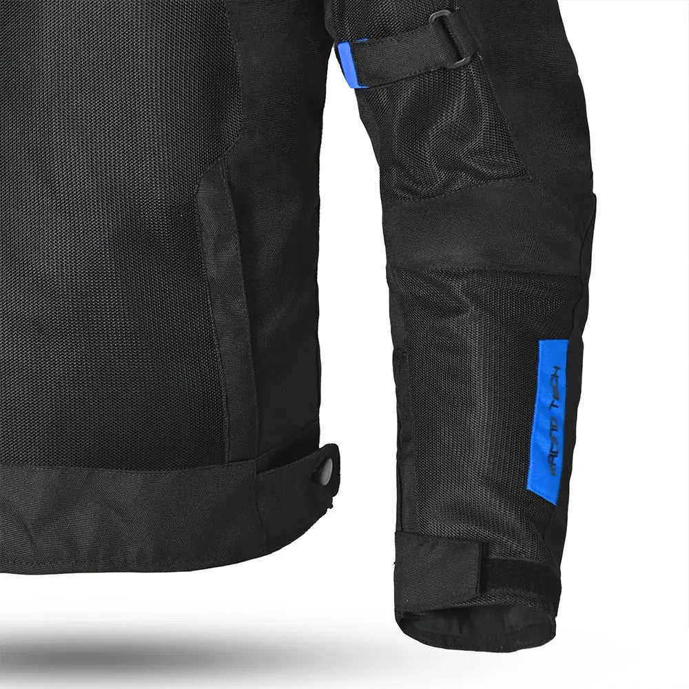 SHUA - GIACCA IN TESSUTO GRAVITY LITE NERO/BLU/GRIGIO Estivo traforato Uomo 