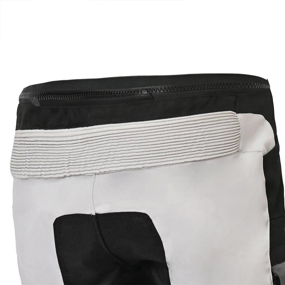 BELA CROSSROAD EXTREME WP PANTALONI UOMO MOTO TESSUTO GHIACCIO GRIGIO ROSSO 