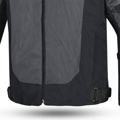 R-TECH SPIRAL MESH CHAQUETA DE MOTO DE HOMBRE TEXTIL  GRIS NEGRO ROJO