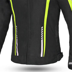 R-TECH - Giacca in tessuto Marshal Lady Nera/Giallo Fluo 
