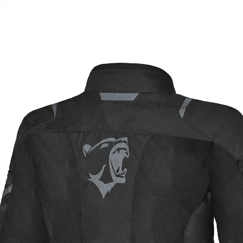 Bela Mesh Pro Estivo traforato  Uomo Nero in tessuto per moto