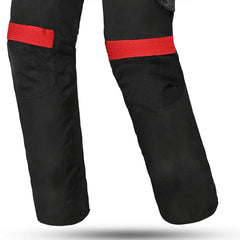 BELA CROSSROAD EXTREME PANTALONI UOMO MOTO NERO ANTRACITE ROSSO 