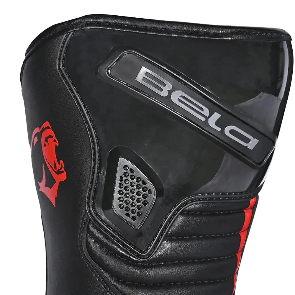 Bela Strip Black Rosso sportivo stivali 