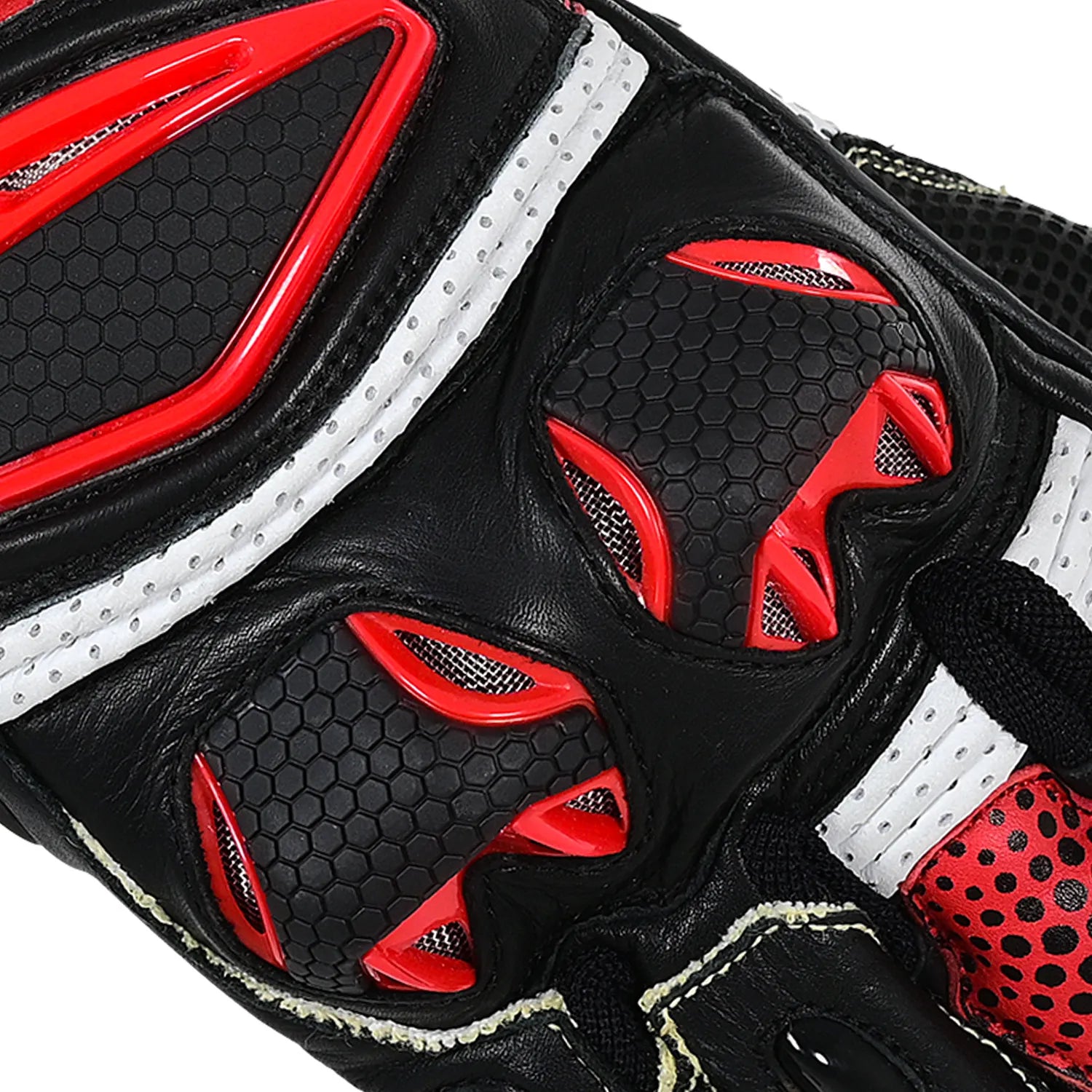 BELA EXTREME GUANTI NERO BIANCHI ROSSA 