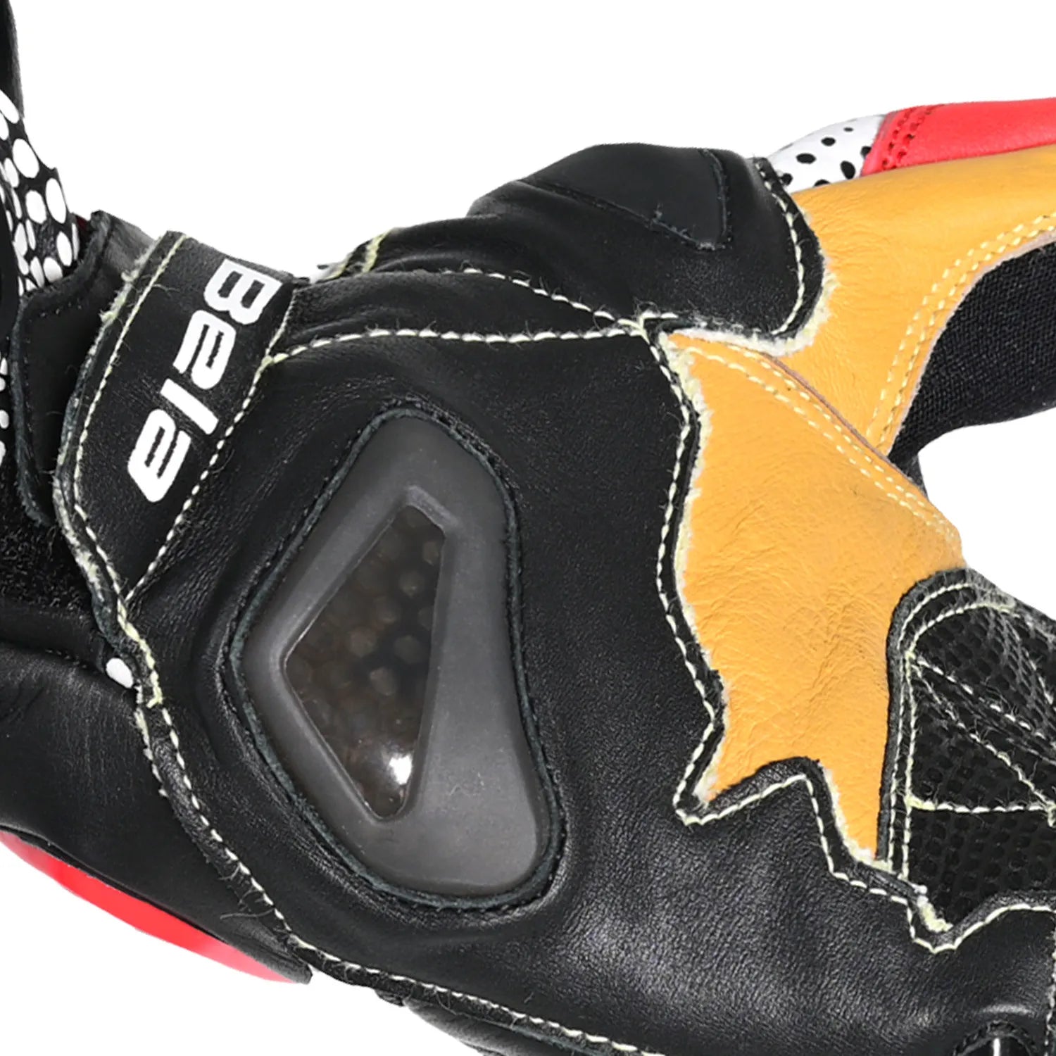 BELA EXTREME GUANTI NERO BIANCHI ROSSA 