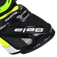 BELA EXTREME GUANTI NERO BIANCHI GIALLI FLOU 