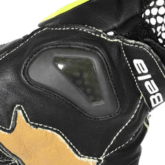 BELA EXTREME GUANTI NERO BIANCHI GIALLI FLOU 