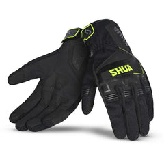Shua - Sea Breeze Guantes Nero/F.Gialla 