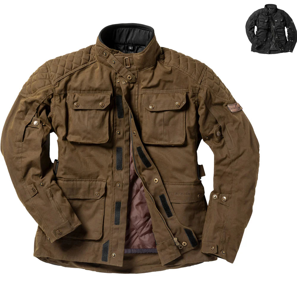 Bowland Wax Cotton Jacket Olive Brown 