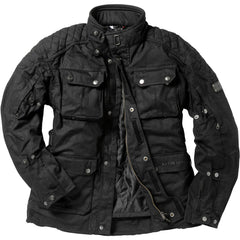 Bowland Wax Cotton Jacket Nero 