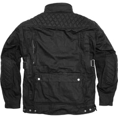 Bowland Wax Cotton Jacket Nero 