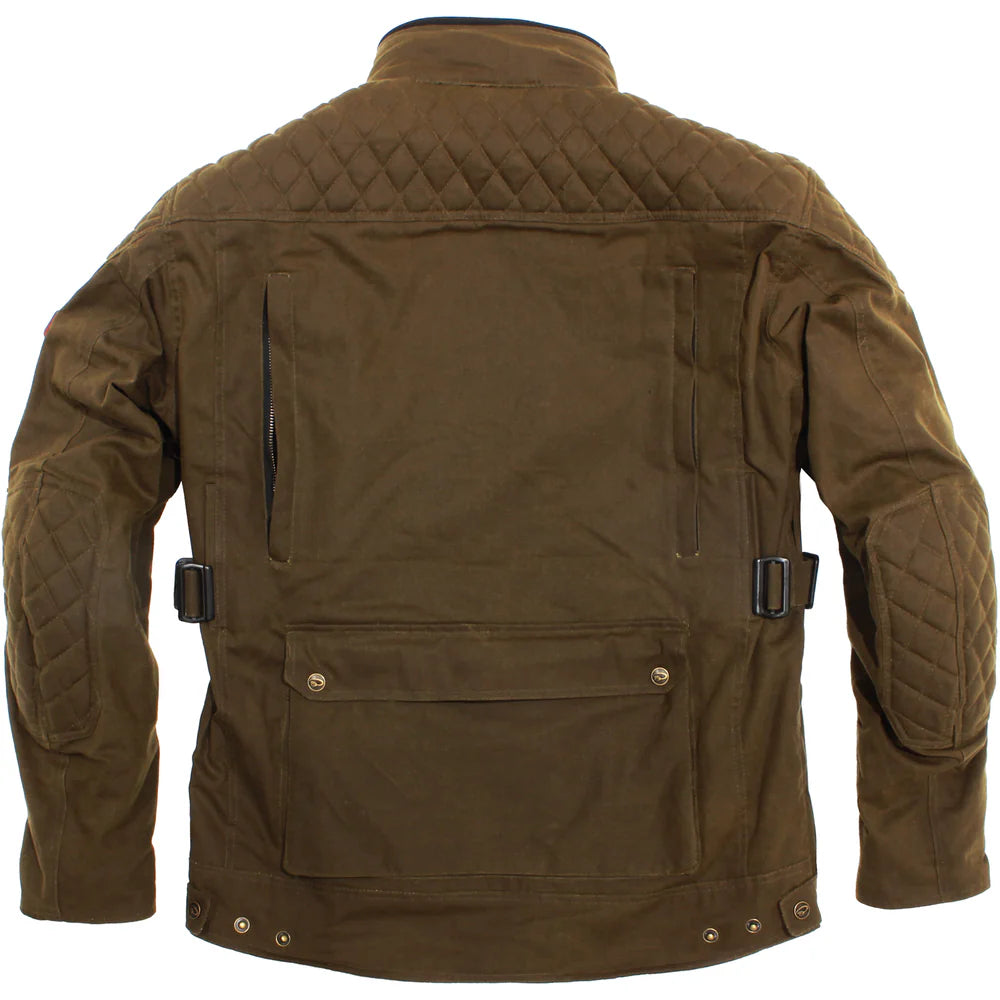 Bowland Wax Cotton Jacket Olive Brown 
