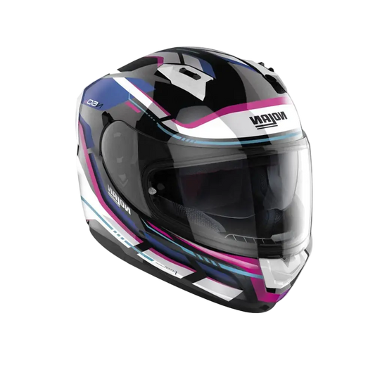 NOLAN N60-6 LANCER 065 Moto Integrali Caschi Nero Bianco Rosa – Yamoto.it