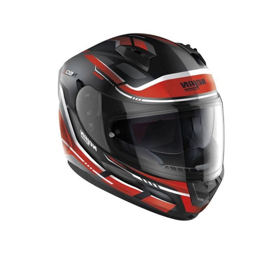 NOLAN N60-6 LANCER 062 MOTO INTEGRALI CASCHI NERO BIANCO ROSSO 