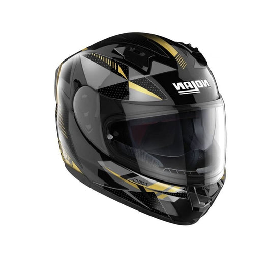 NOLAN N60-6 WIRING 075 Moto Integrali Caschi Nero Argento Oro