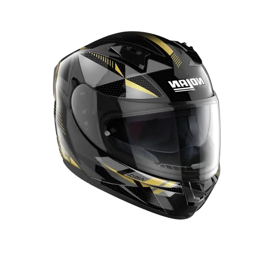 NOLAN N60-6 WIRING 075 Moto Integrali Caschi Nero Argento Oro – Yamoto.it