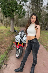 BELA - Pantalón Denim Jeans Street Lady CE Vaquero Negro 