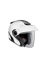 NOLAN N40-5 06 CLASSIC N-COM 005 Moto Jet Caschi Opaco Bianco Nero 
