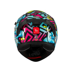 MT Helmets BRAKER SV CRAZY TEDDY B7 CASCHI INTEGRALE  BRILLANTE 