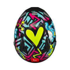 MT Helmets BRAKER SV CRAZY TEDDY B7 CASCHI INTEGRALE  BRILLANTE 