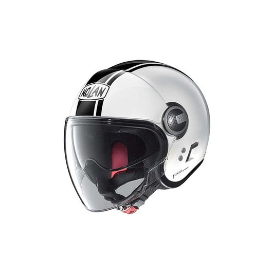 NOLAN N21 VISOR 06 DOLCE VITA 094 Moto Jet Urbano Caschi Bianco Nero