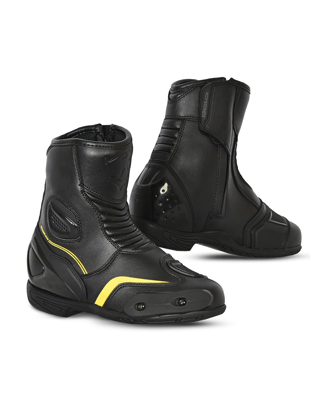 Bela Faster 2.0 Motociclo Stivale Da Corsa Nero Giallo SOLO ONLINE