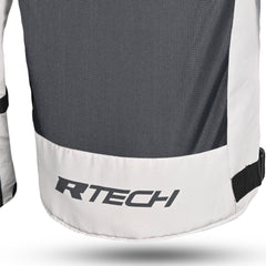 R-TECH SPIRAL MESH GIACCA MOTO ESTIVA IN TESSUTO  BIANCO/NERO/ROSSO 