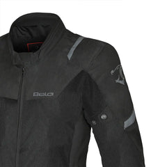 BELA MESH PRO GIACCA DONNA MOTO IN TESSUTO TRAFORATO ESTIVA NERO 