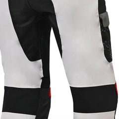 BELA CROSSROAD EXTREME WP PANTALONI UOMO MOTO TESSUTO GHIACCIO GRIGIO ROSSO 