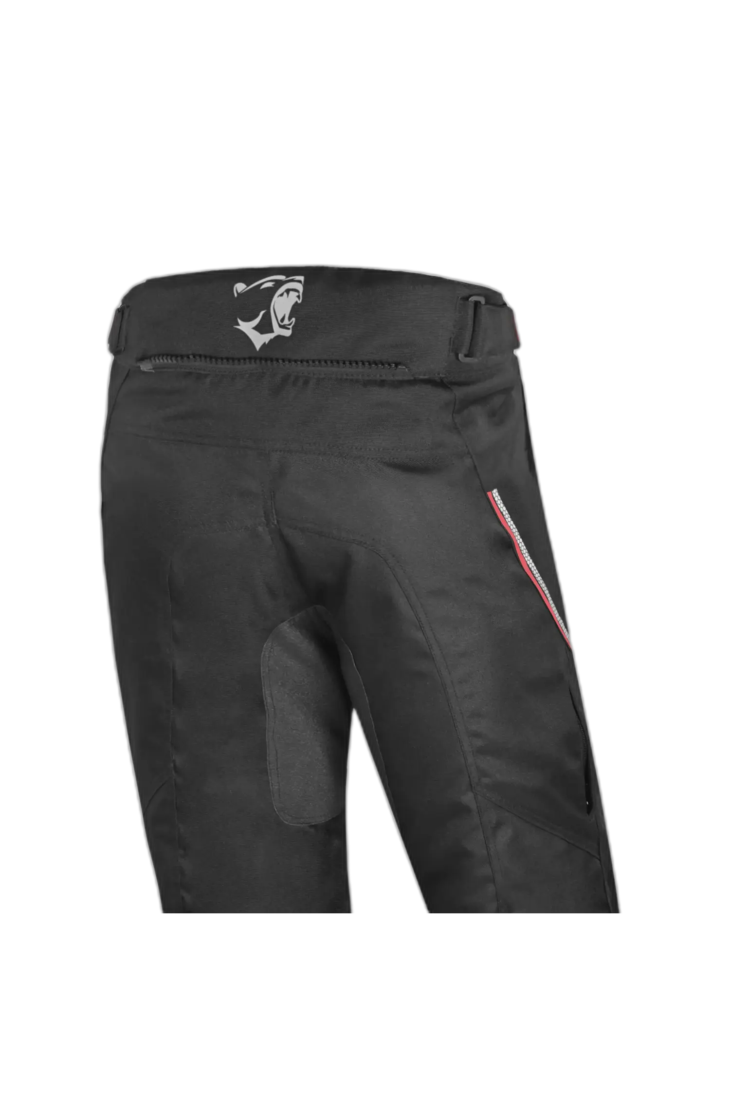 Bela Calm Digger pantaloni per Uomo 32L Nero Rosso 