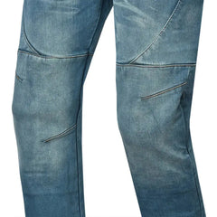 Bela Rocker Jeans Moto per Uomo Azzurro