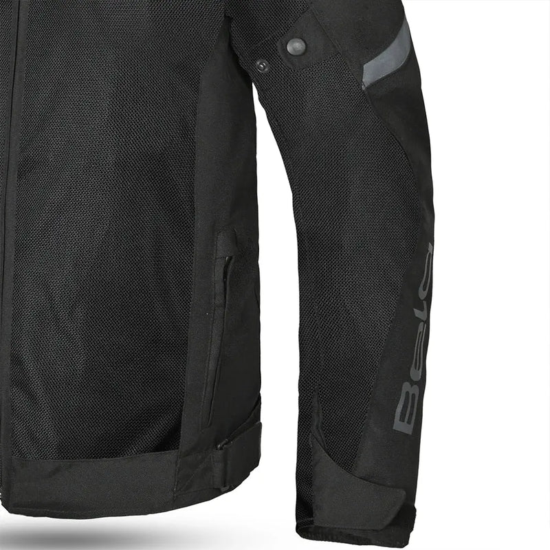 Bela Mesh Pro Estivo traforato  Uomo Nero in tessuto per moto