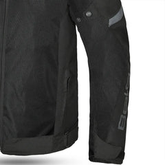 Bela Mesh Pro Estivo traforato  Uomo Nero in tessuto per moto cuffs