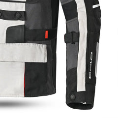 Bela CrossRoad Extreme WP Giacca moto per uomo Ice / Nero / Girgio hand cuffs