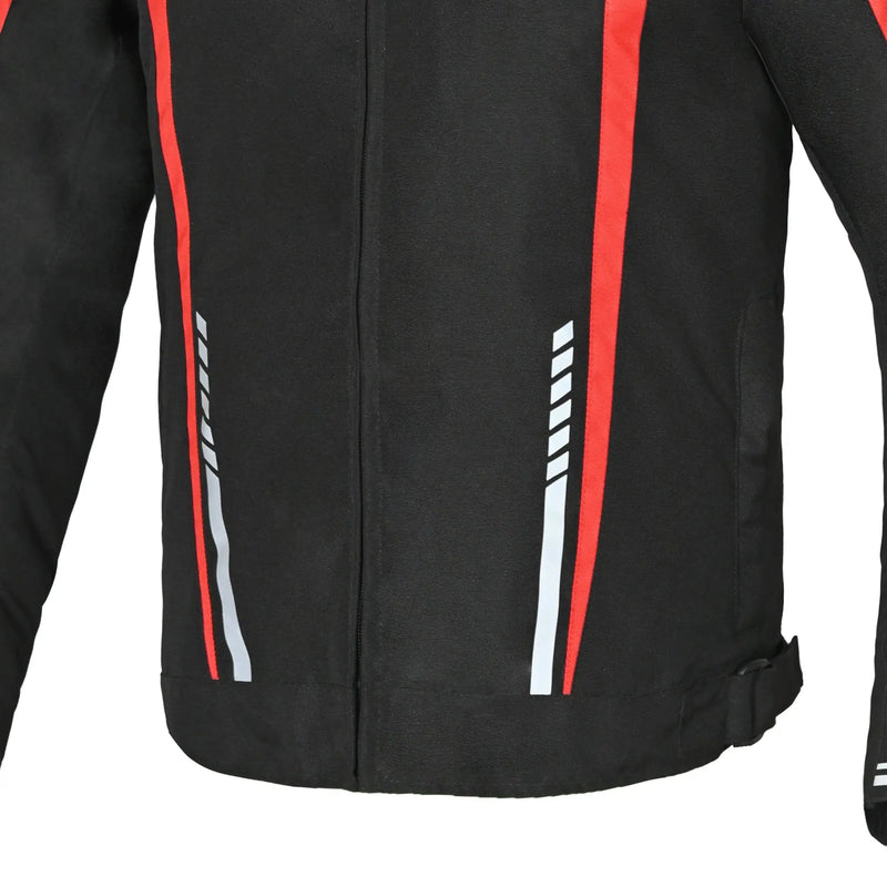 R-Tech Marshal Rosso Giacche Moto Tessile
