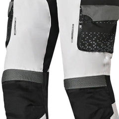 BELA CROSSROAD EXTREME WP PANTALONI UOMO MOTO TESSUTO GHIACCIO GRIGIO NERO 