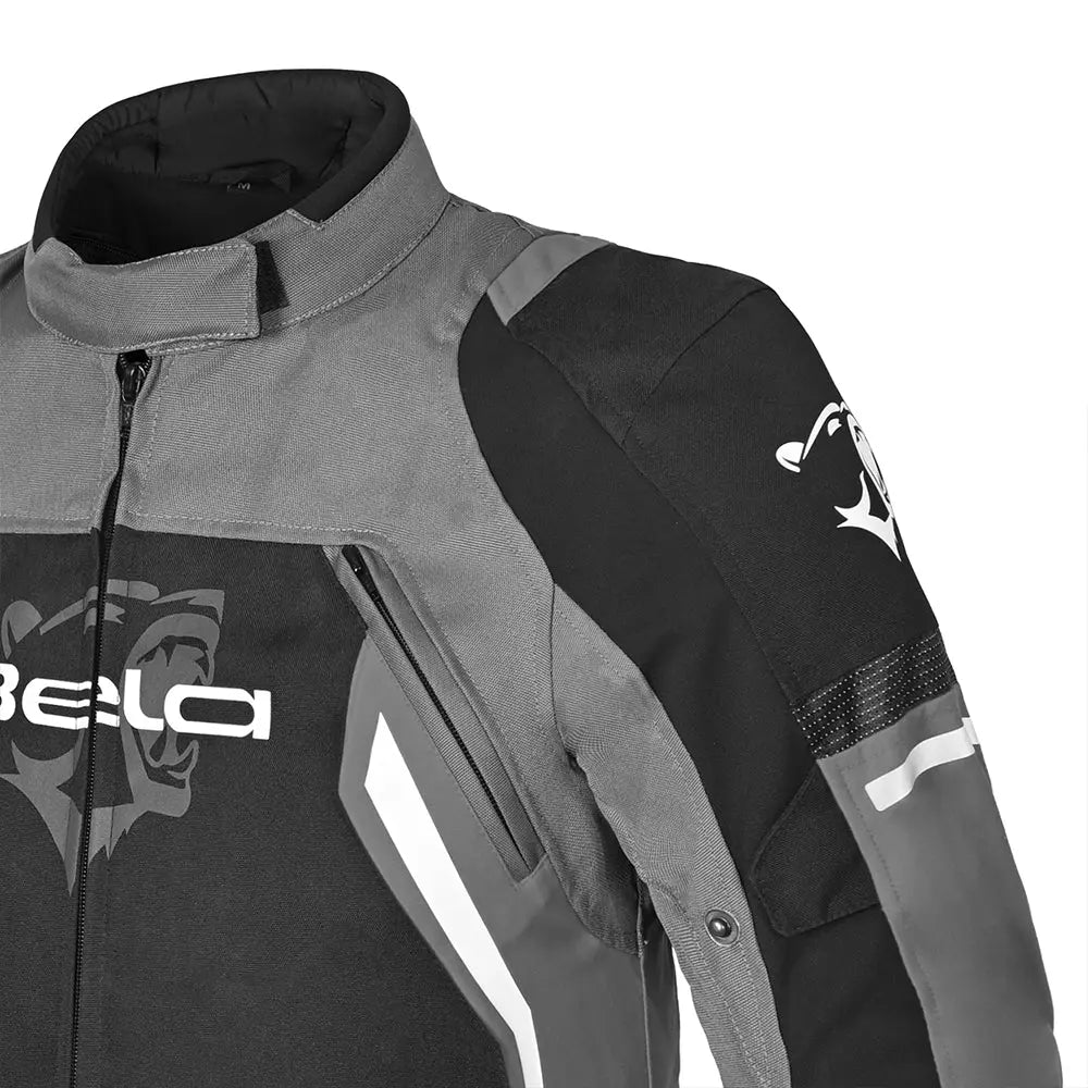 Bela Cordaniel Giacca moto - Nera/Grigio scuro 