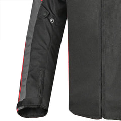 R-Tech Knight Rider Short Tre strati - Nero Rosso back left under arm