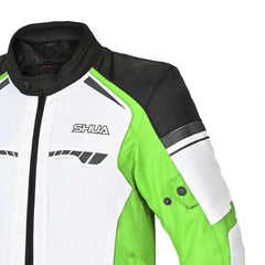 Shua Immortal Jacket impermeabile Verde right shoulder