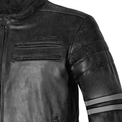 BELA - Royal Rider Vintage Giacca in Nero grigio vintage side