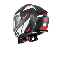 Casco integrale Premier TYPHOON RS 2 BM Nero Bianco Nero Rosso PINLOCK INCLUSO 