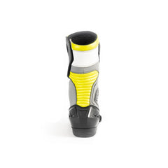 R-TECH - Botas Piel Performer Man Negro/Amarillo Fluor - SECURTEX MOTOR S.L (t/a MaximoMoto)