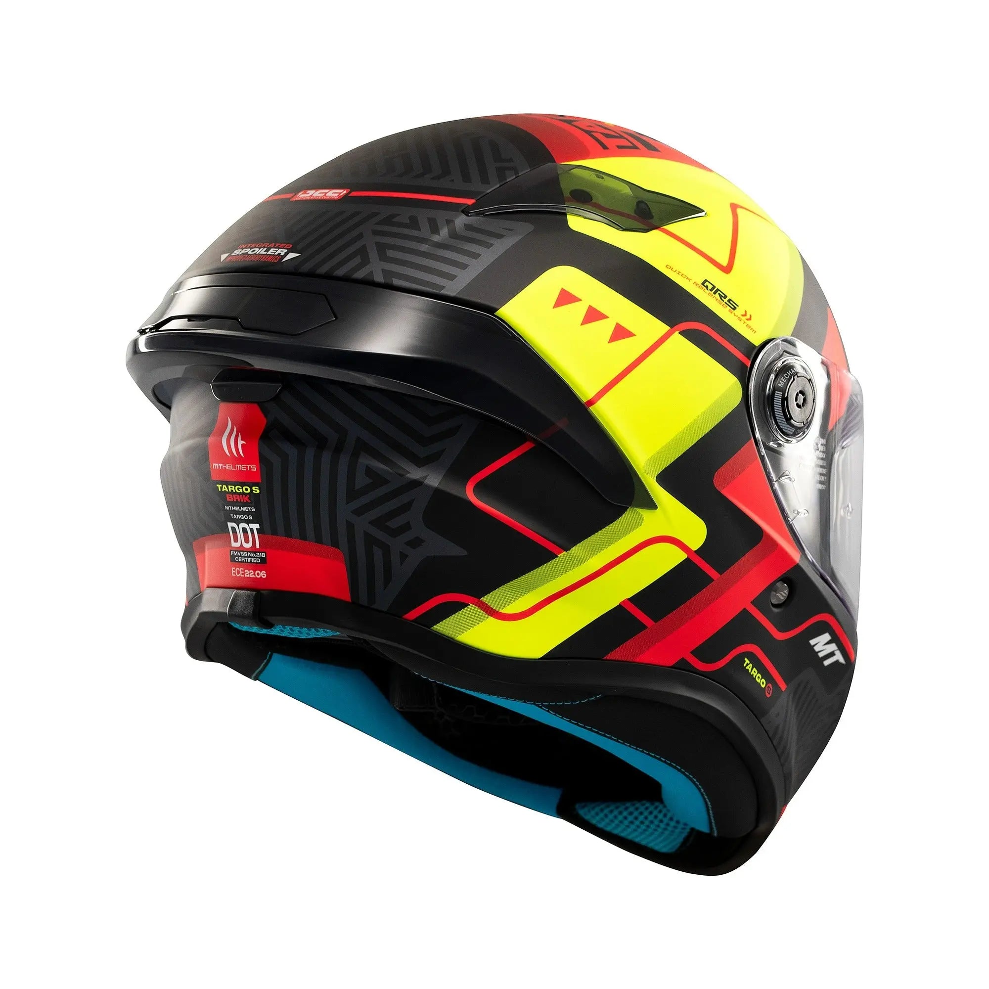 MT Targo S Brik Casco Integrale Da Moto 