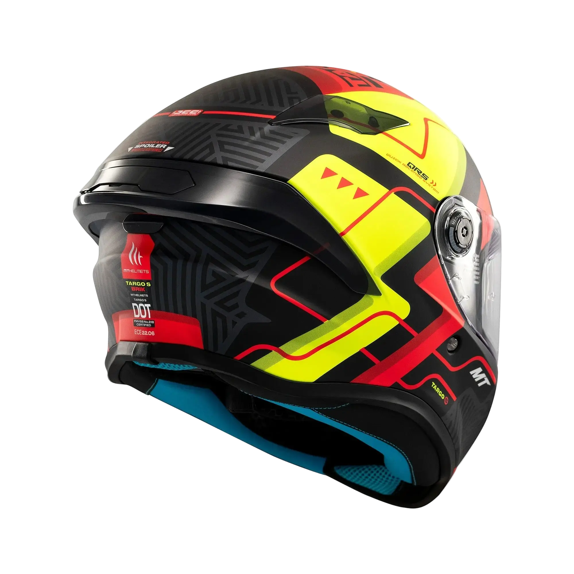 MT Targo S Brik Casco Integrale Da Moto 