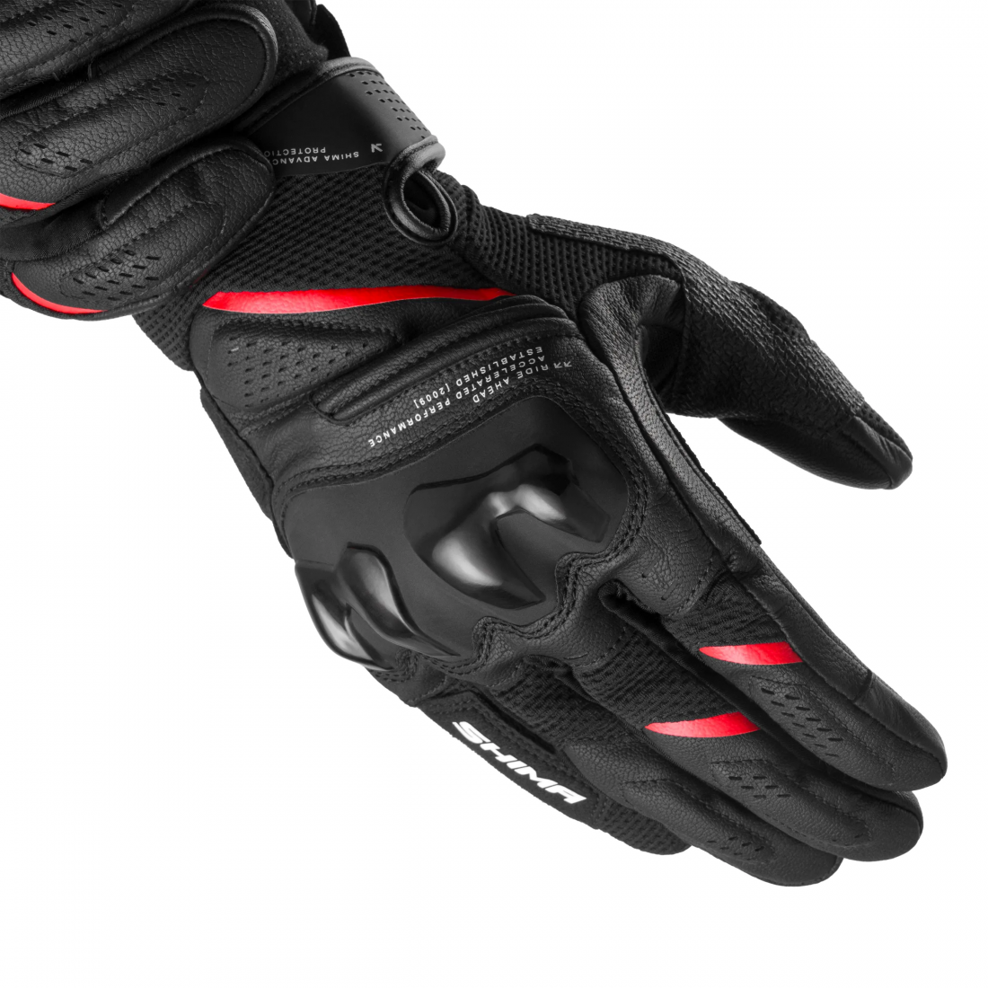 SHIMA SPARK 3.0 GUANTES DE HOMBRE NEGRO/ROJO 