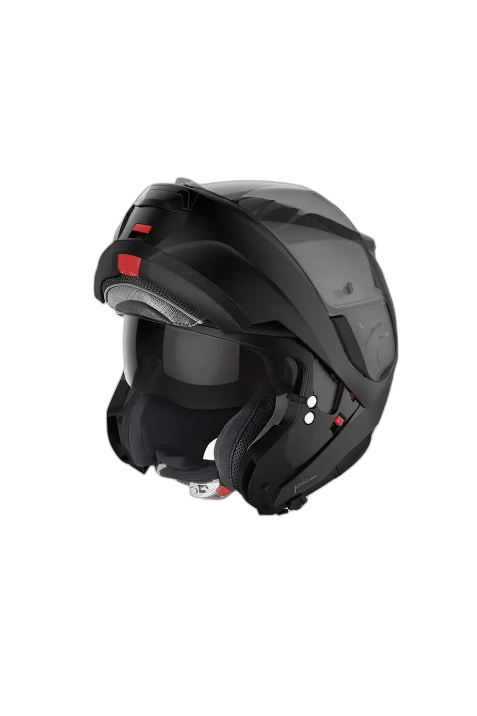 NOLAN N100-6 CLASSIC N-COM 010 Moto Modulari Caschi Opaco Nero 